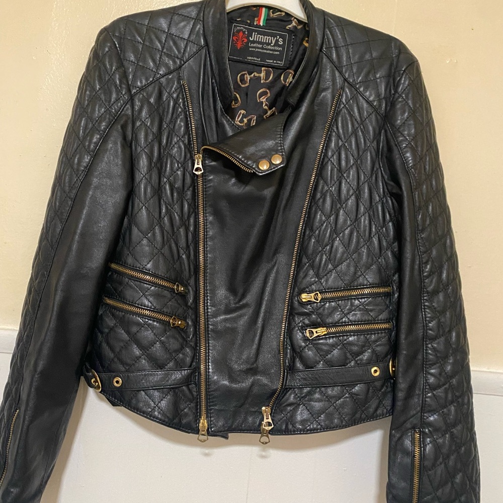 Jimmy’s Leather Collection (Italian Leather) Jacket